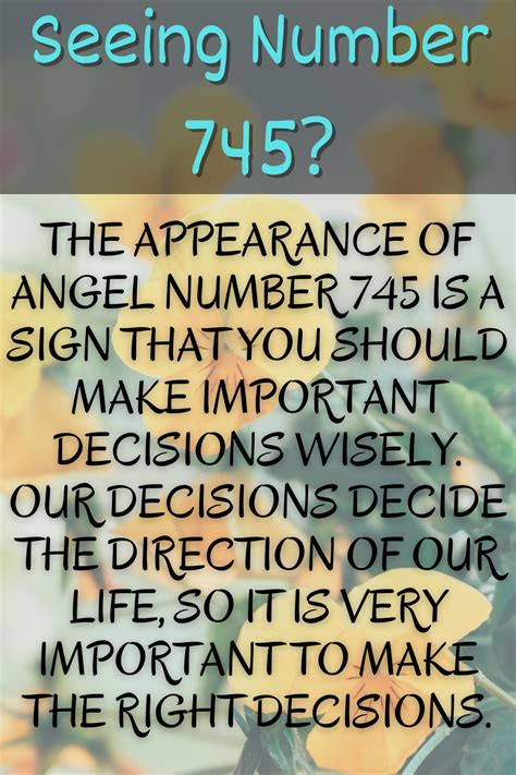 745 meaning - Discovering the Spiritual Significance of 745.